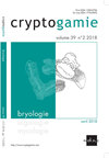 Cryptogamie 苔蘚植物學(xué)