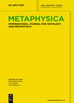Metaphysica-國際本體論與形而上學(xué)期刊